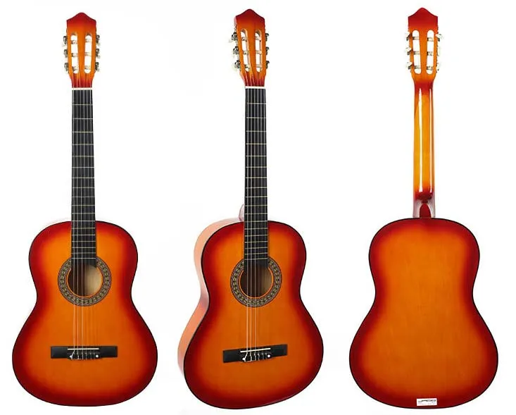 CLASSIC GUITAR 39 INCH GUITAR YELLOW BURST COLOR OEM