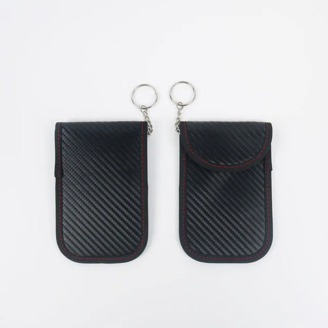 RFID Bag for Key Fob Faraday Cage Protector - Car  Signal Blocking  Anti-Theft Pouch