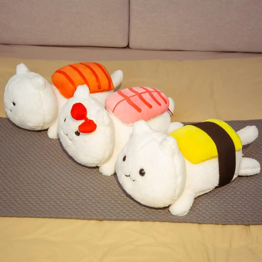 45CM Cute Plush Stuffed Japanese Toy Children Day GIft Sushi Cat Plush