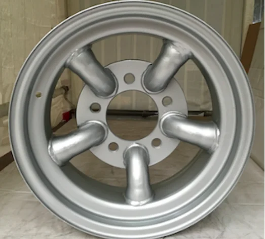 Steel Rim 15 16 inch 5 pipe 6 pipe wheel with negative offset