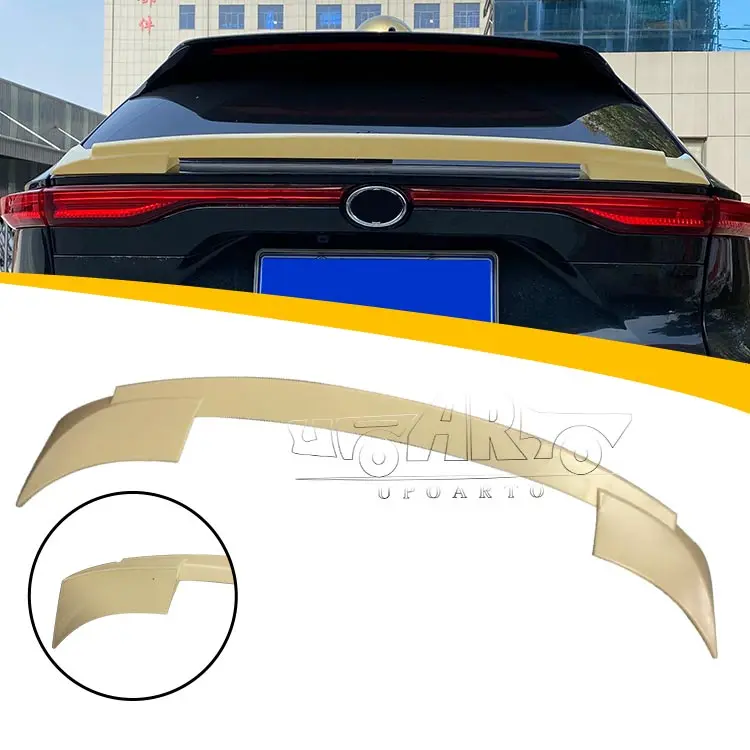 Haosheng Car Spoilers Factory R&D ABS Plastic Carbon Fiber Rear Wing Trunk Mid Spoiler For Toyota Harrier Venza Cars 2021+