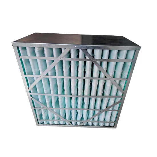 HVAC box фильтр средней эффективности F8 нетканый выделенный наружный воздушный большого объема воздуха