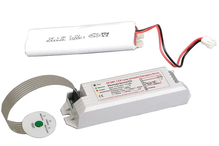 Аварийный светодиодный драйвер DF168N мощное освещение аварийный источник питания для лампы трубки 0 6 м 9 Вт