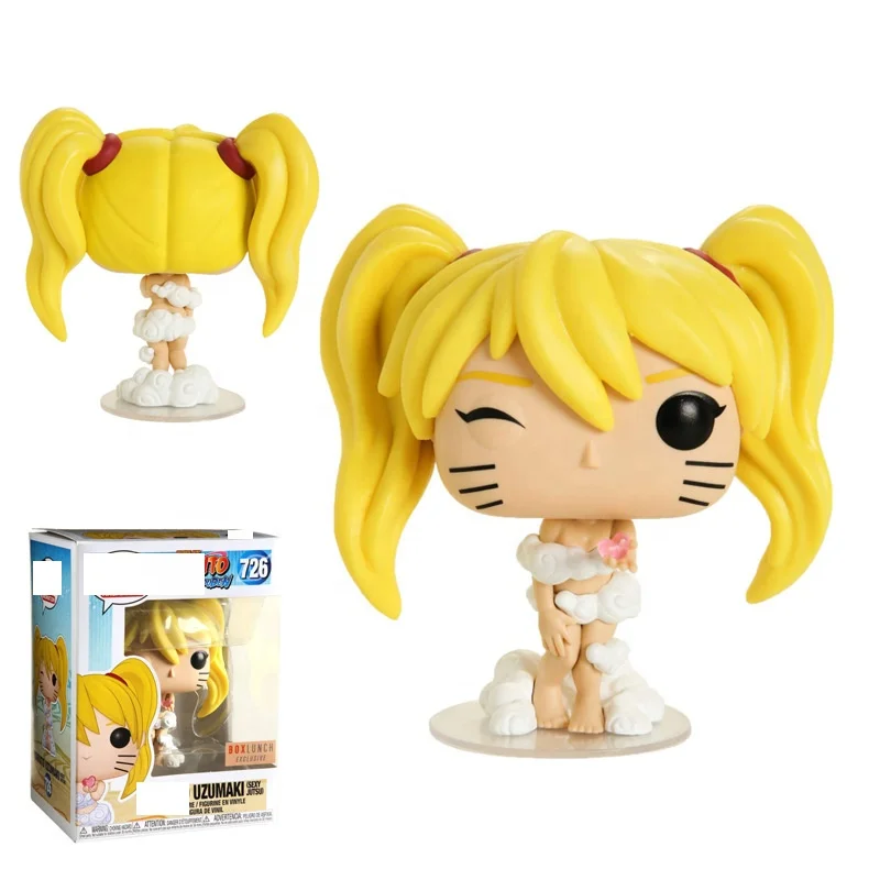 Funo PO Cartoon Gift Statue Kakashis Borutos Narutoes Shippuden Animation Anime All Roles Mode Pop Action Figure All Set