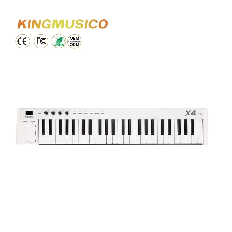 Новая портативная цифровая электронная клавиатура Midiplus 61 клавиши профессиональная стандартная музыкальный инструмент