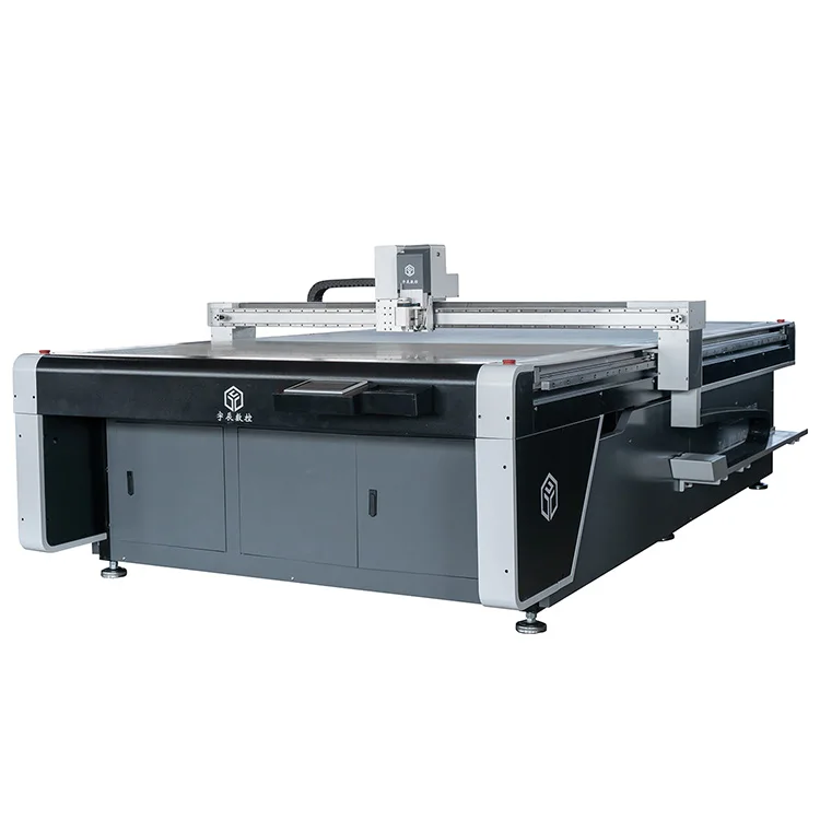 Yuchen CNC мини-гофрированная упаковочная коробка, бумажный Осциллирующий нож, режущий плоттер с биговыми инструментами