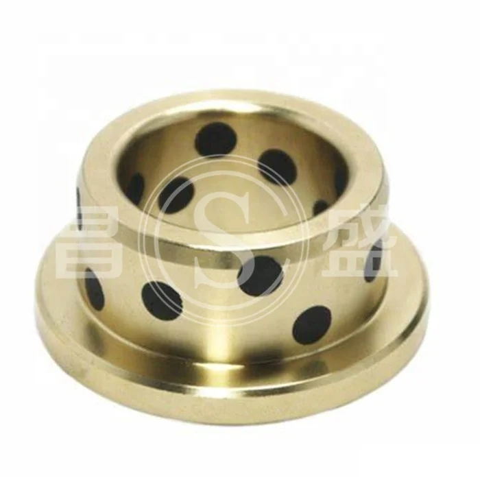Bronze bushing brass ball bearing bushes with steel ball oilless plain bearing