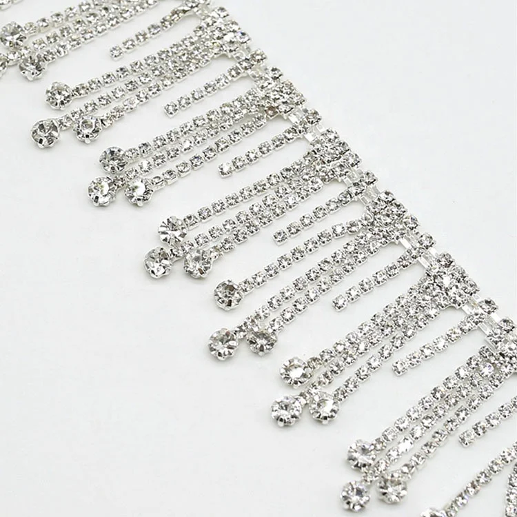 Rhinestone Belly Waist Body Chain Link Flower Rhinestone Chain