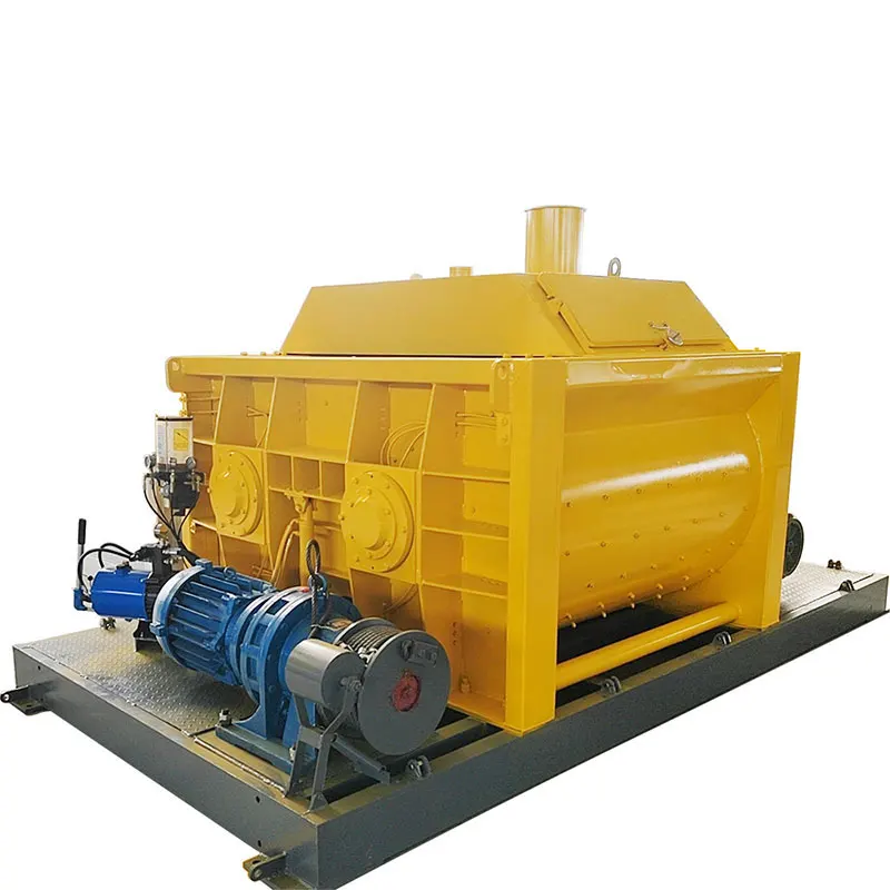 ZEYU Factory Manufacture JS1500 Lifting Hopper Electric Portable Auto Volumetric Concrete Mixer in Sri Lanka Price