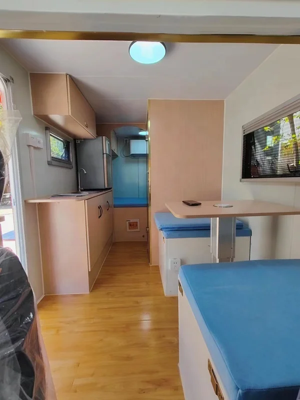 High profit Multi functional wide output range  Stainless steel flow shop mobile food van