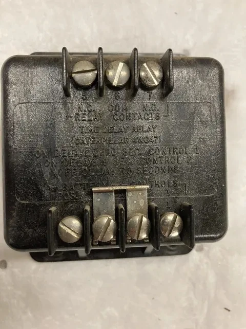 Excavator Parts Relay Time Delay Start Controller 4W-8471