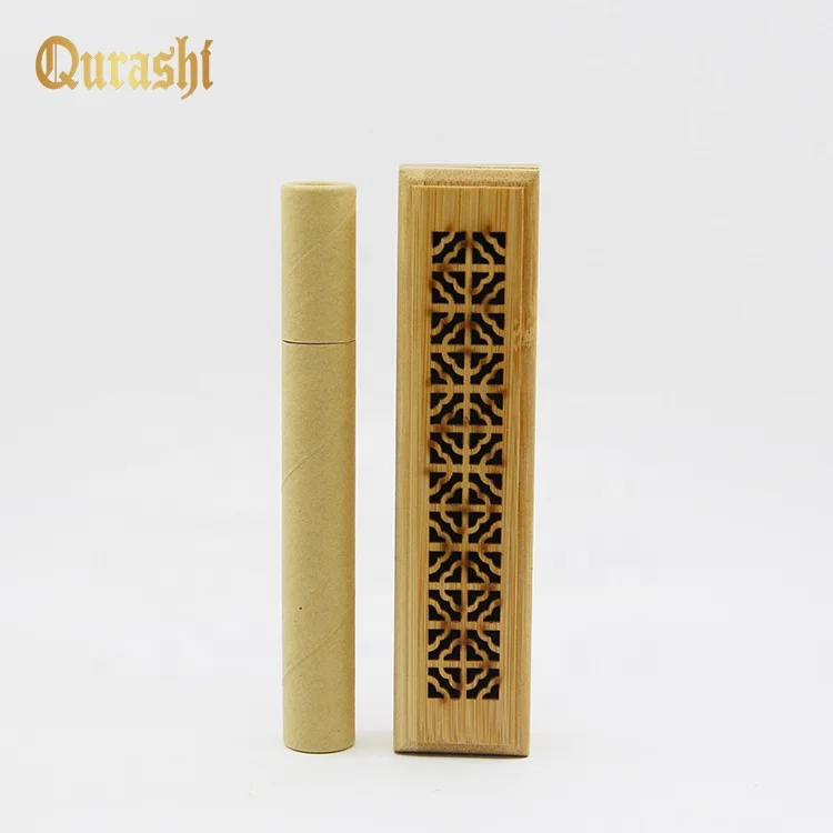 Bamboo Lying Incense Hollow burner Indoor Box