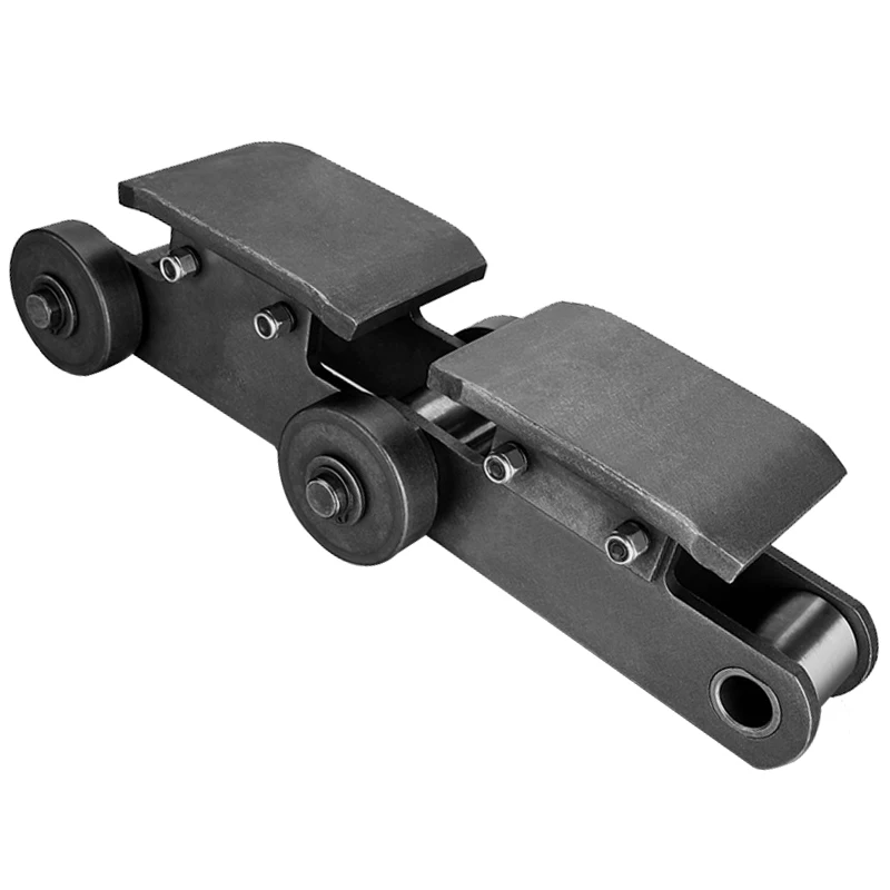 Double  plus side conveyor chain  with  large roller  2050 2060 2080