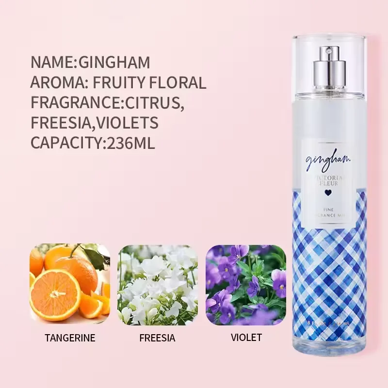 High Quality Original Fragrance Spray Long Lasting Fruity Floral Body Perfume For Women