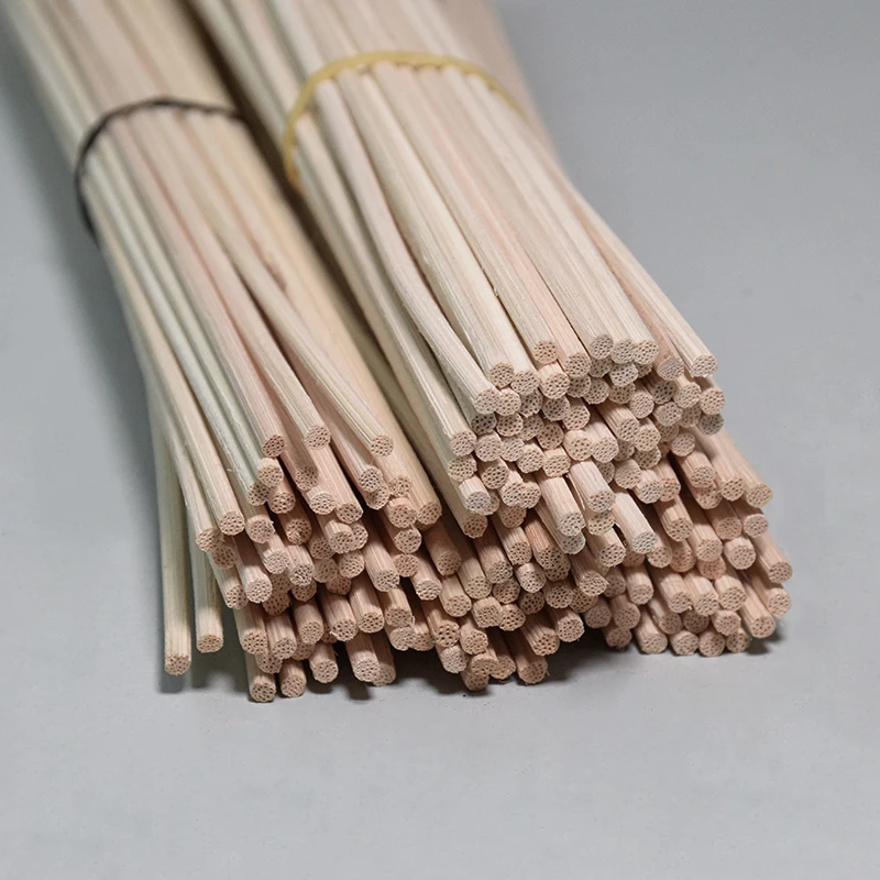 Factory Wholesale 2-20mm Essential Oil Reed Diffuser Sticks Aroma Perfume Porous Fragrance Diffuser Rattan Sticks