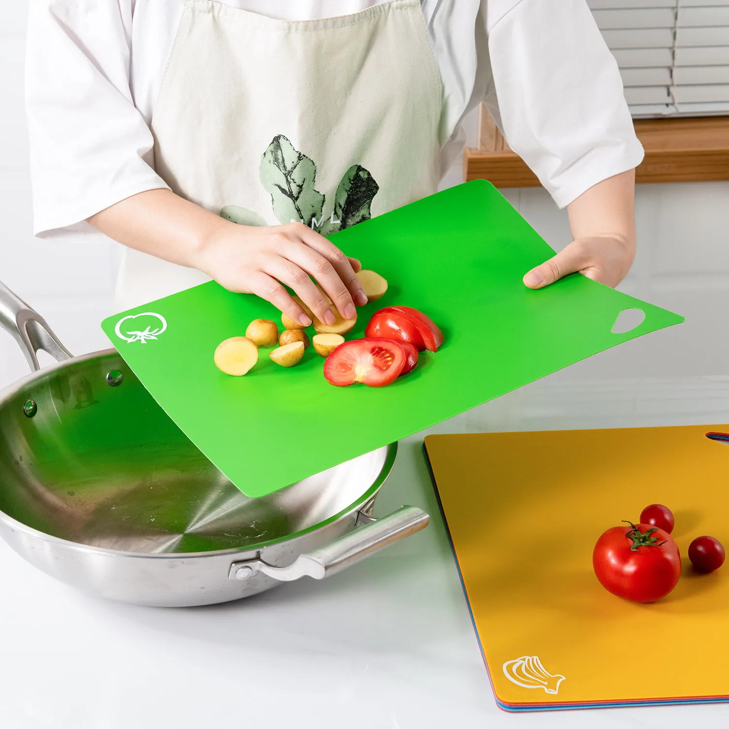 Гибкие Пластиковые Разделочные доски для кухни