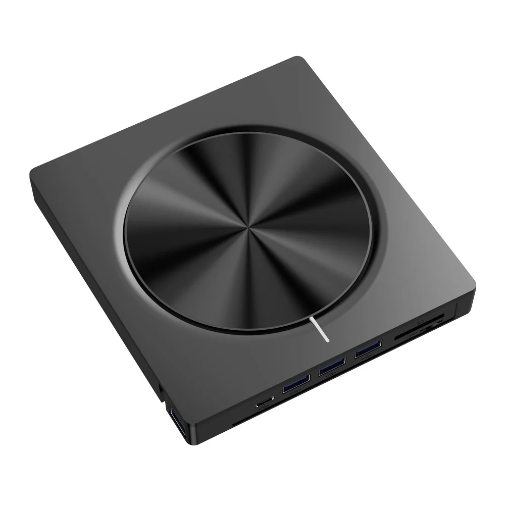 2024 7-in-1 EDD30 V2 External DVD Drive new Type-C+USB3.0 Optical CD-RW DVD-RW Writer Burner Free Drive For Wins Laptop Computer