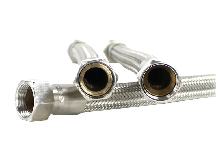 Customized various sizes stainless steel metal hose threaded hose metal hose internal thread bellows nut