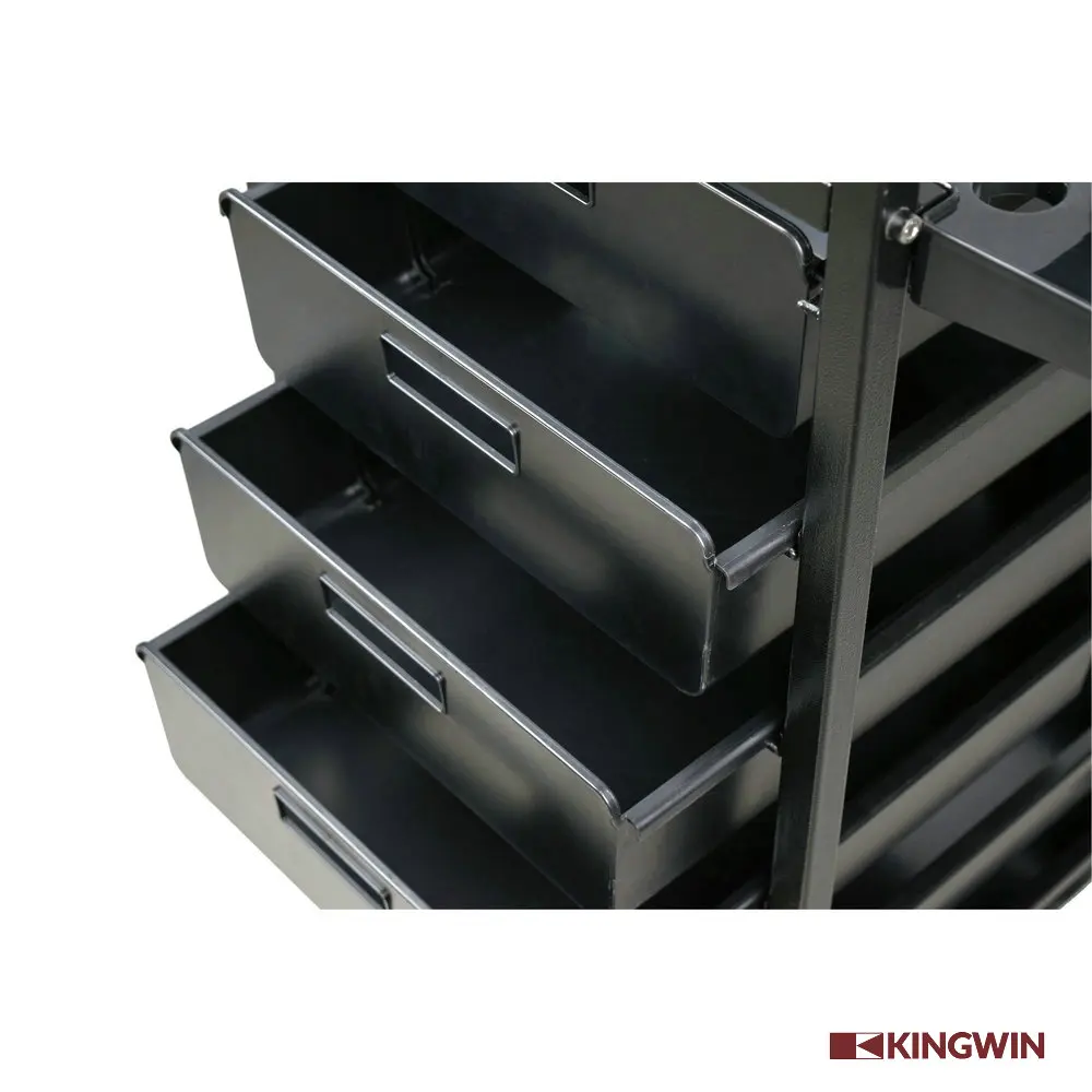 Salon hairdressing trolley hair coloring beauty equipment cart rolling