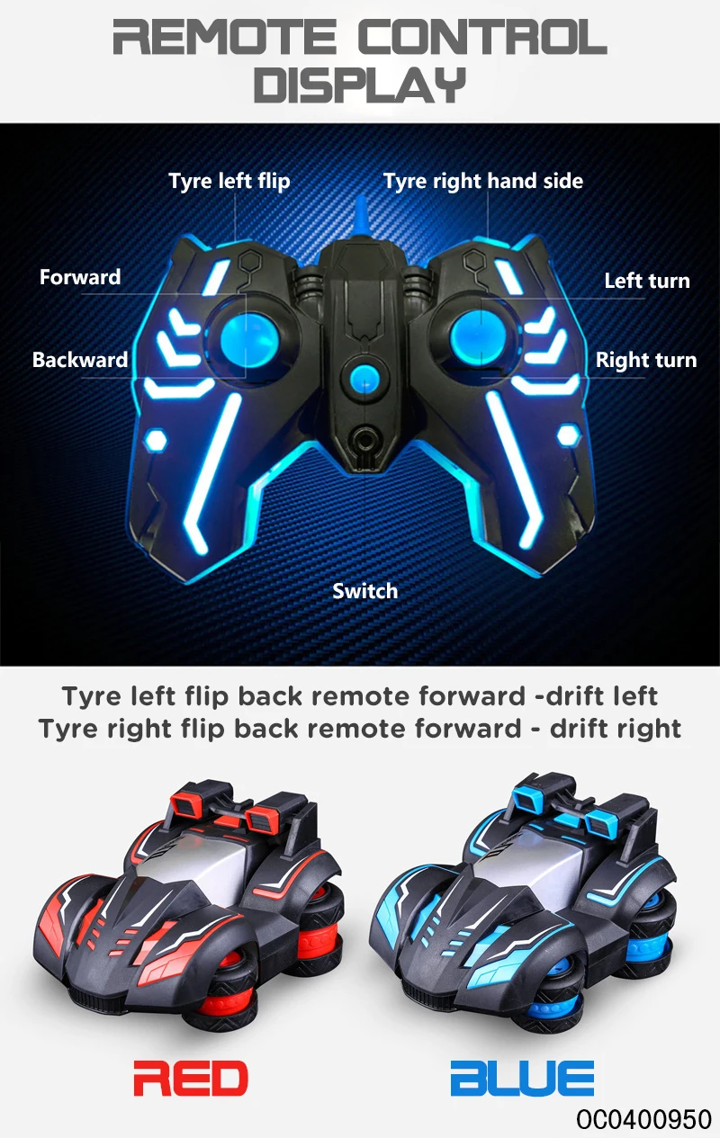 4 channel small drift rc car remote control toy stunt dancing car with accessories