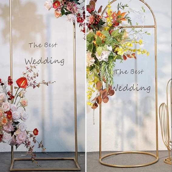 Полка Свадебные реквизиты сценический Фон арочный Декор Цветочная подставка приветственное украшение