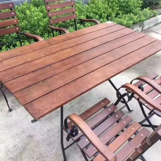 Outdoor bamboo Classical Cafe Tables & Chairs