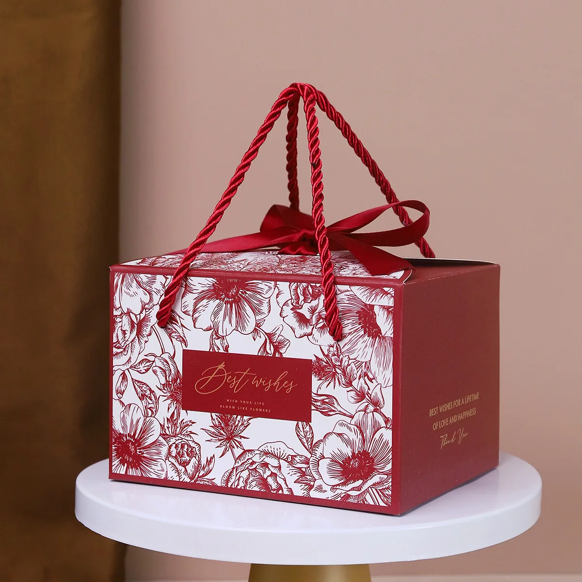 Custom Design Luxury Wholesale Wedding Favor Sweet Candy Chocolate Packaging Gift Box for Cookie Biscuit