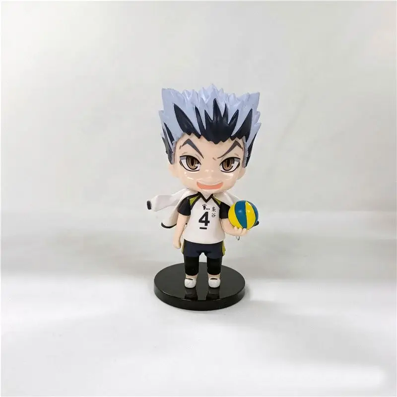 8pcs/set Haikyuu Anime Figure Kenma Kozume Shoyo Hinata Action Figure