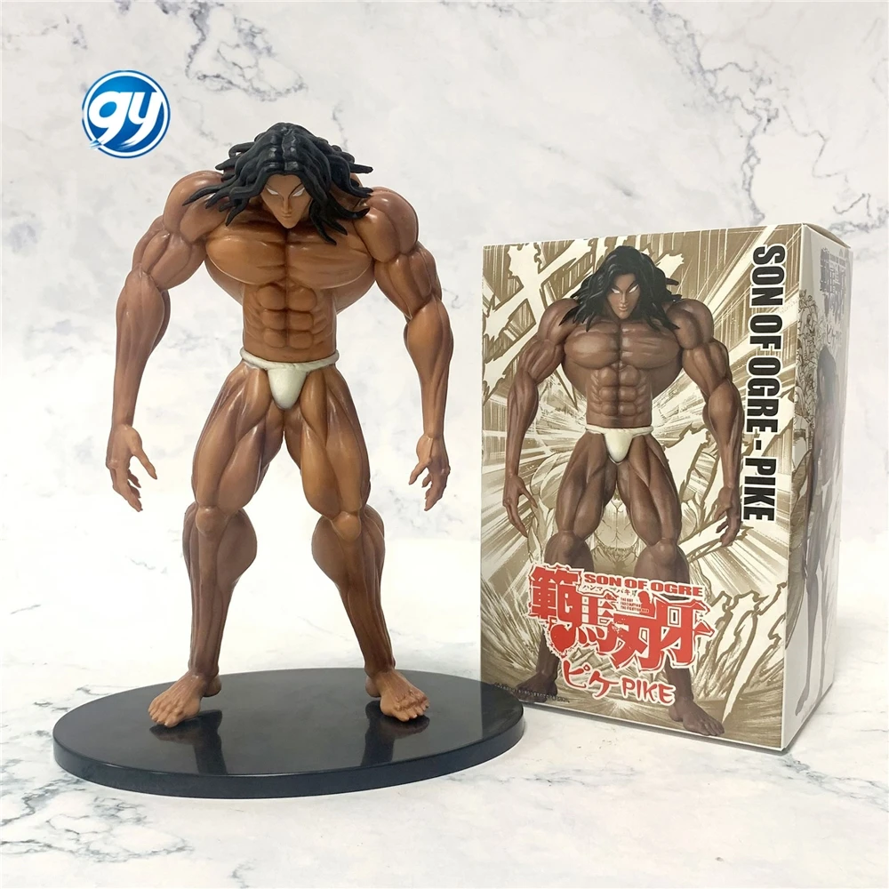 Мультфильм игрушка мускулистый человек модель украшения Hanma Baki аниме фигурки