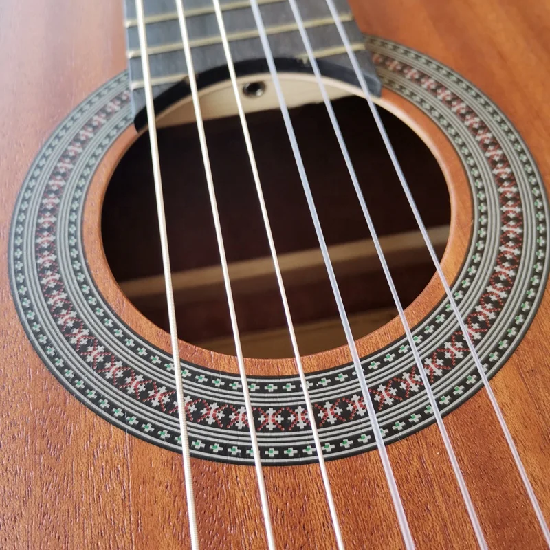 custom Brand matt handmade  Electric Cutaway Classical Guitar Wholesale cheap price Nylon string guitars