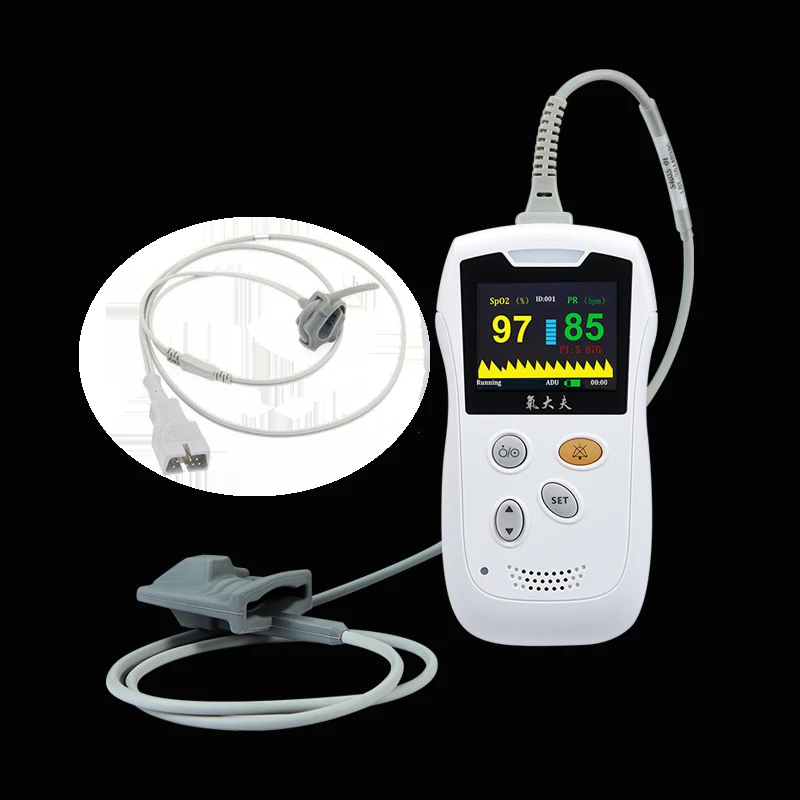 Portable good Price accurate Digital Rechargeable Spo2 Handheld Pulse Oximeter Fingertip Pulse Oximeter