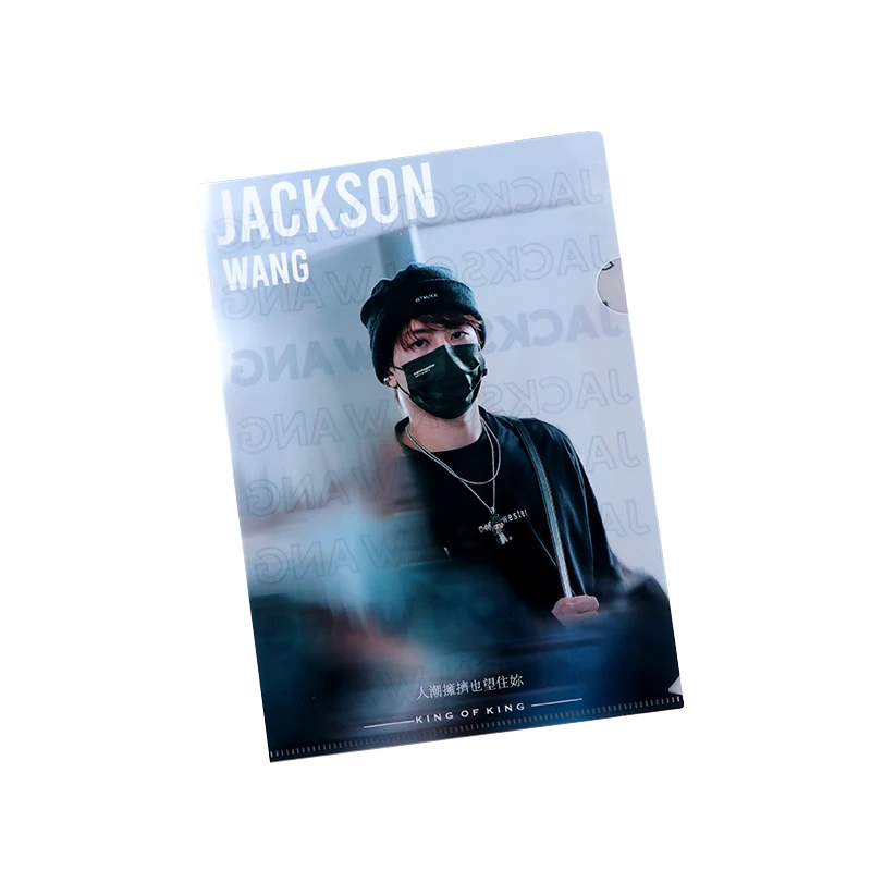  Customized L Shape PP Plastic Folding Clipboard Inside Page Office Bag Waterproof A4 Size File