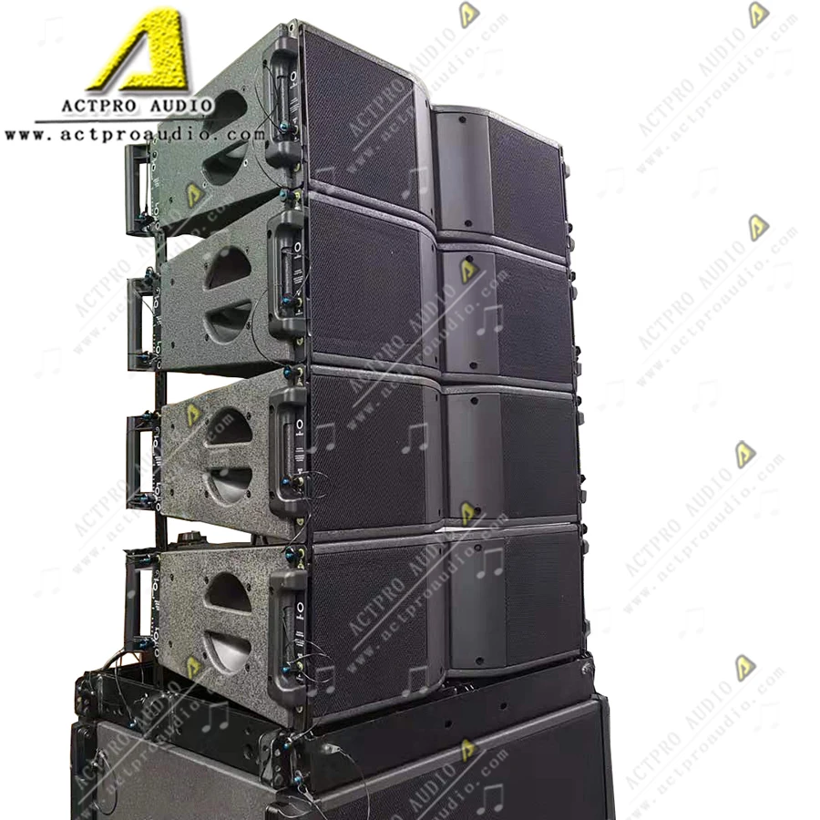 KR208 double 8 inch line array speaker neodymium speaker component KR208 line array