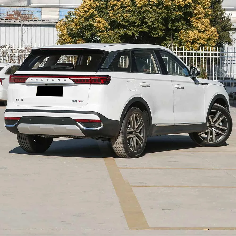 2024 Faw-Bestune T90 Flagship Edition SUV 2.0T Automatic Light Interior Leather Seats R18 Tires Rear Petrol-Fueled Electric Car