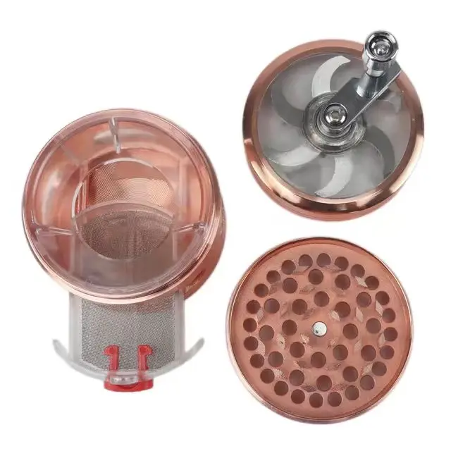 New arrivals custom auto grinders crusher herb tobacco metal herb grinders smoking accessories