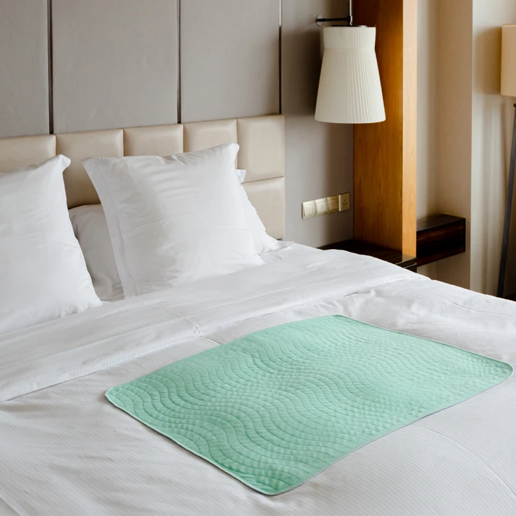 Ultra absorptive Washable and reusable leakproof Bed Chair Sofa Carpet Mat incontinence urine pad pet pads 4 layer protection