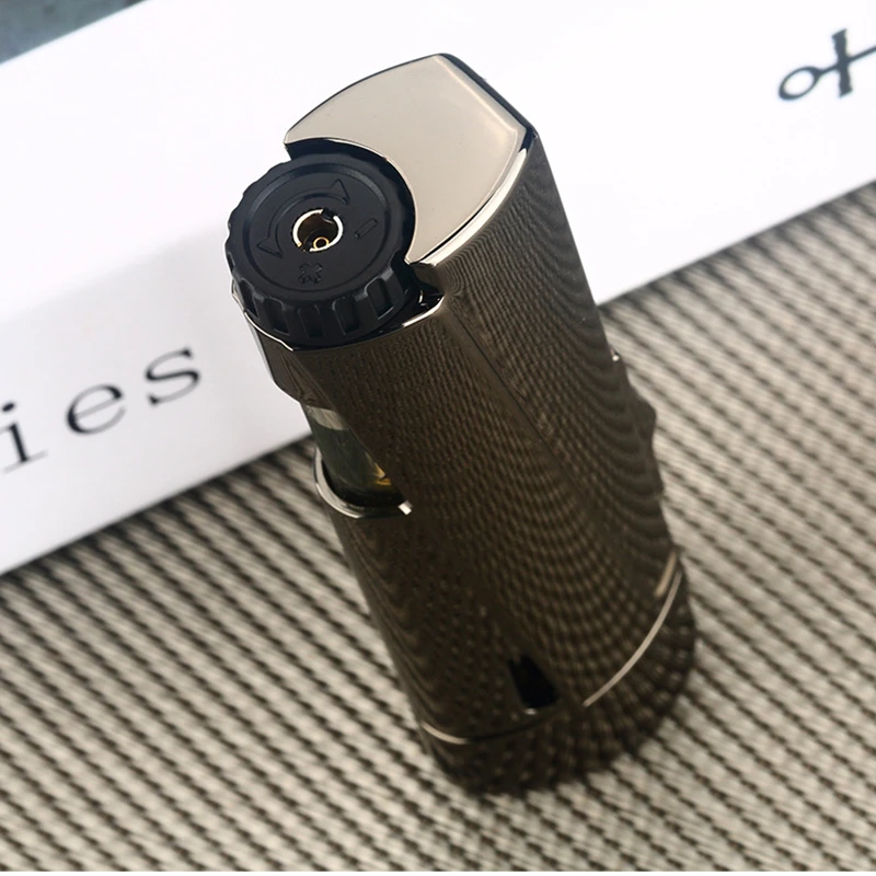 2023 Smoking Lighter Design Lighter Butane Refillable Jet Flame Custom Design Other Torch Cigarette Lighter