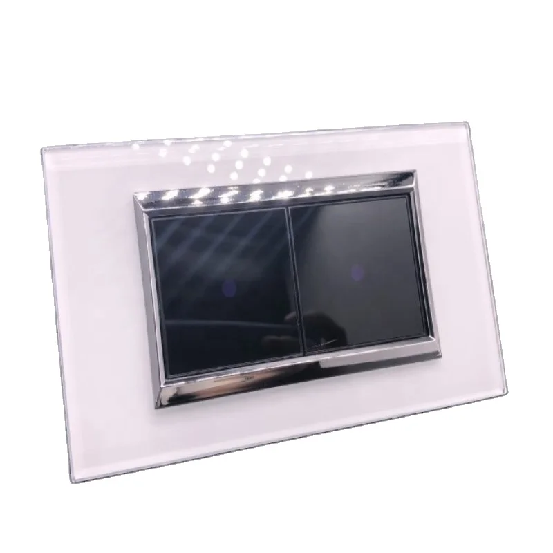 Система сигнализации умный дом Белый Сенсорный настенный настенные переключатели с приложение Tuya wifi выключатель света беспроводного контроллера