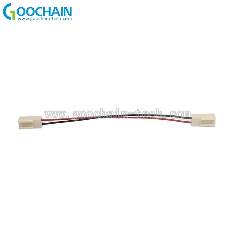 Custom Length 2 Pin to 2 Pin Wire Harness With White Housing Wire 2510-2P Charging Cable