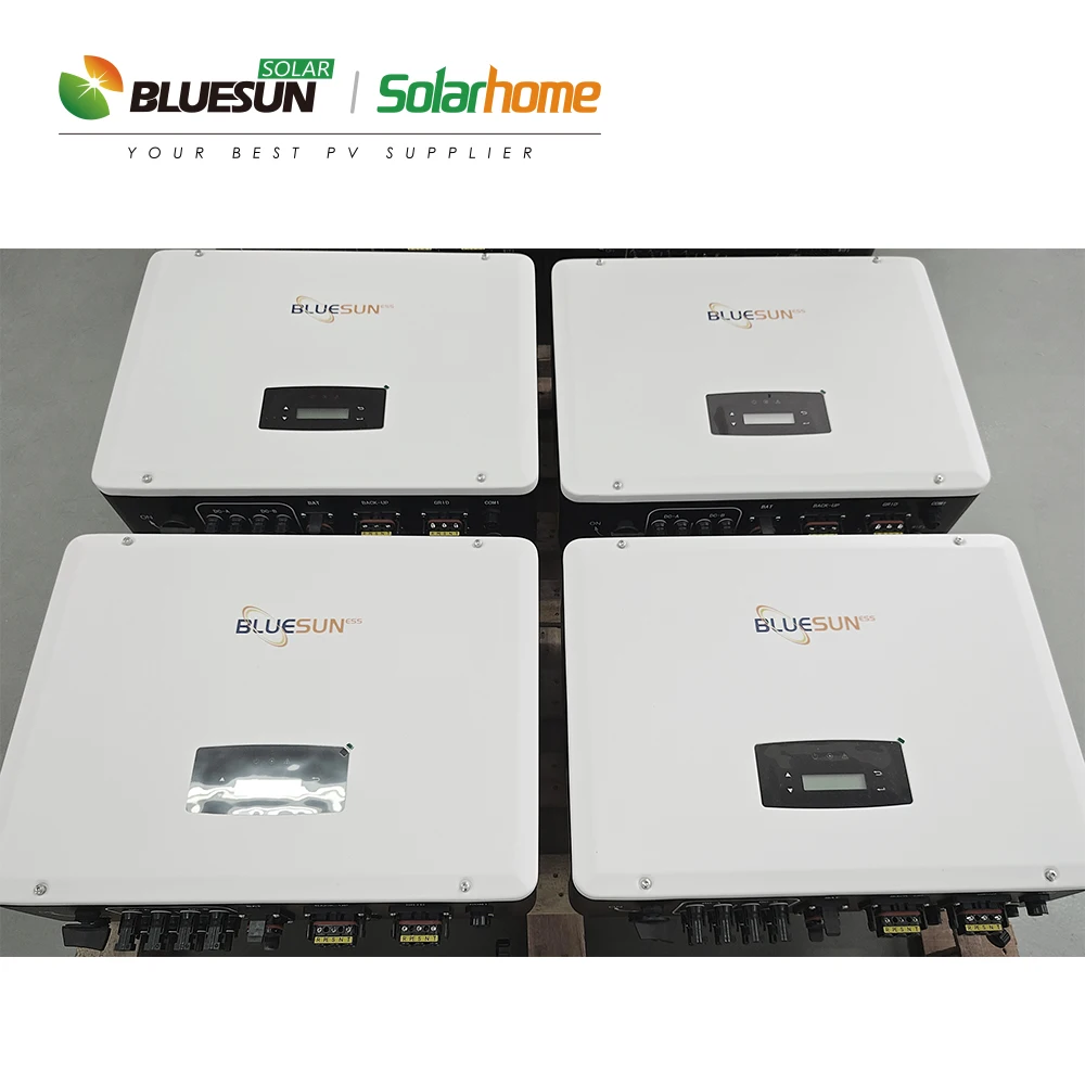 Bluesun best 3phase 30kw 20kw pv inverter 220vac solar power storage batteries for solar system 100kwh price