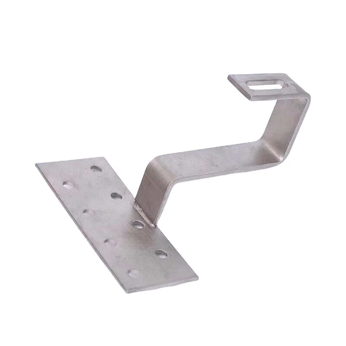 Outdoor flat roof thickened hot-dip galvanized solar bracket Pantile roof hook punching C strut channel support system