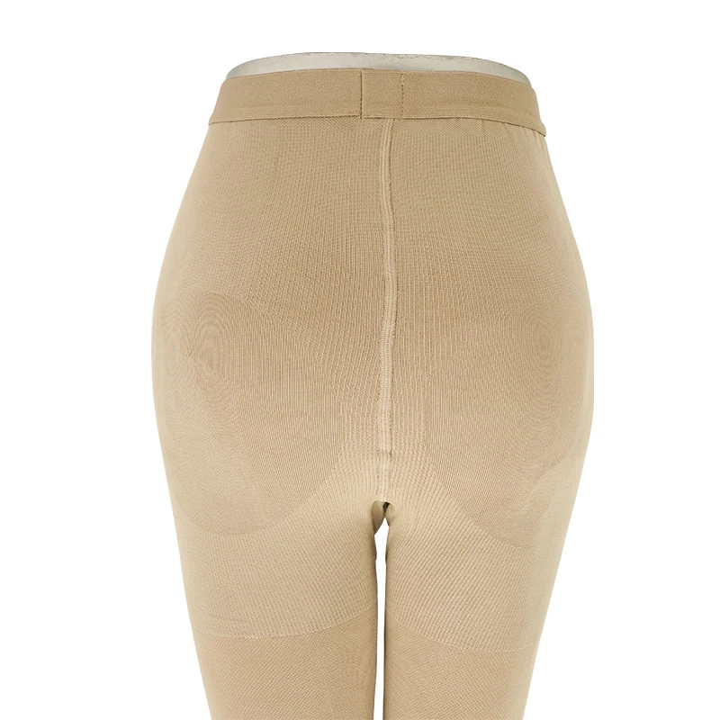 Womens Leggings Tummy Control Legging Yoga Pants Tights Black Beige 15-20mmHg