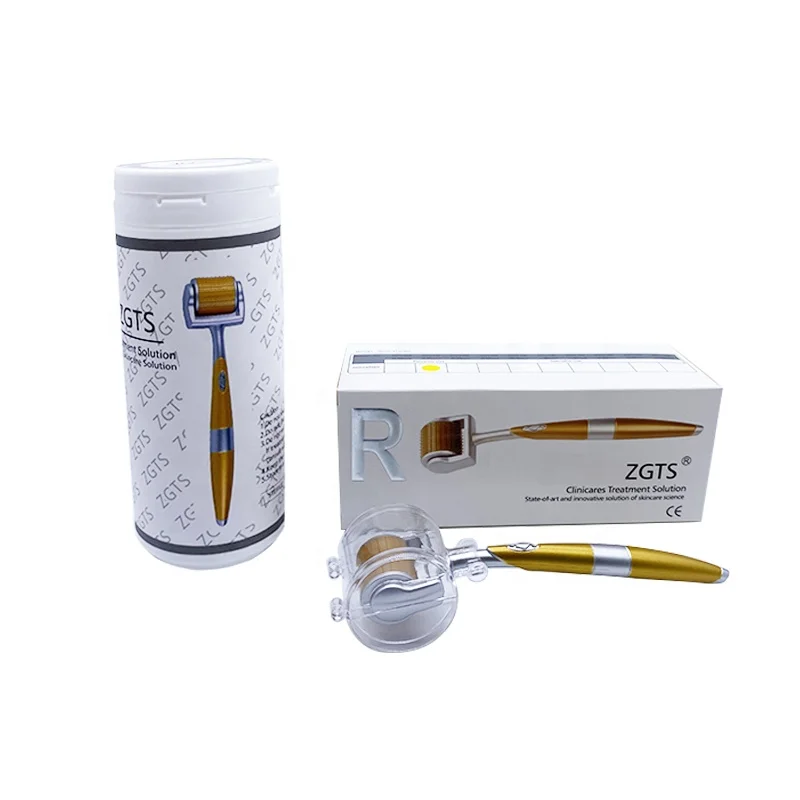 Фирменная марка DRS Derma Rolling System ZGTS Derma Roller 192 иглы, ролик для кожи с микроиглами 1 мм 1,5 мм
