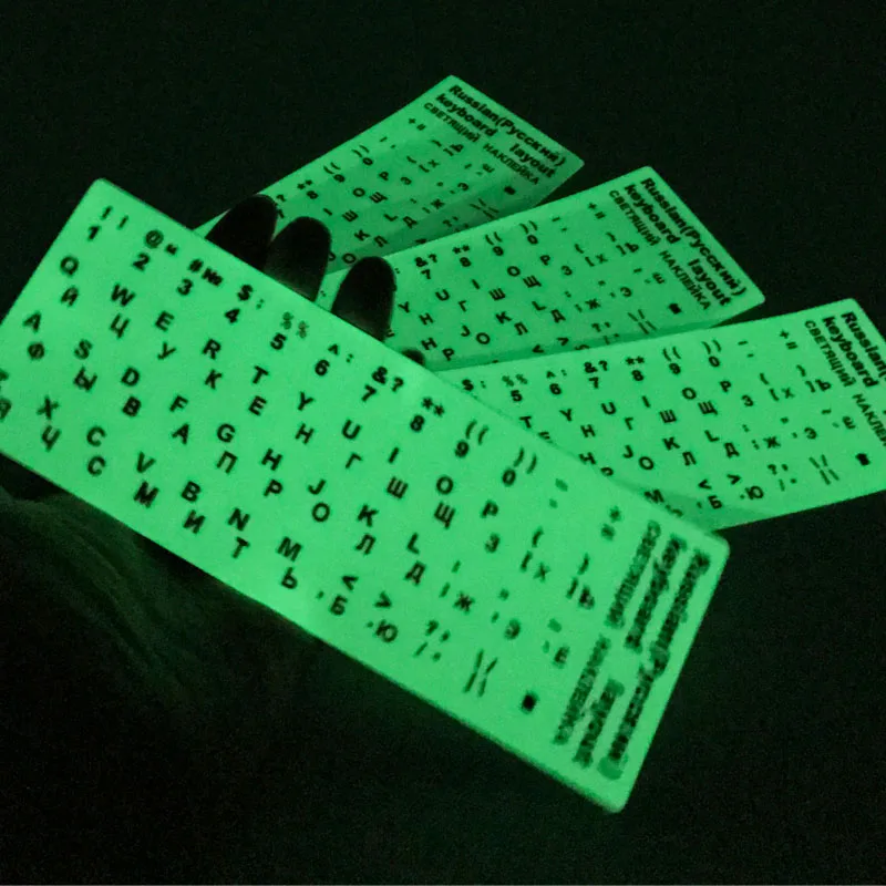 Custom languages keyboard stickers Italy/Arabic/Germany/Russian/Hebrew