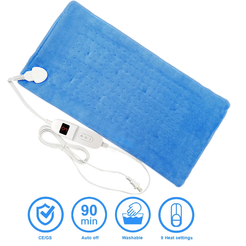 Amazon Best Selling Product Large Warm Electric Heat Pad For Back Pain