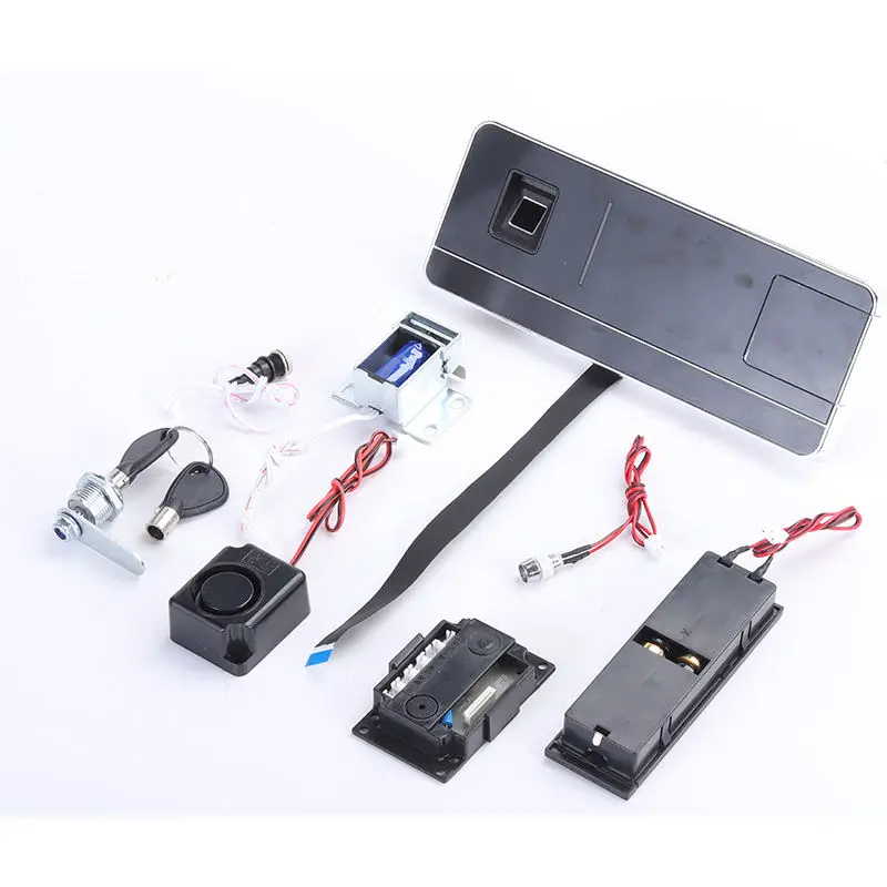 Plastic Swing Lock Electronic Fireproof Cabinet Biometric Fingerprint Safe Lock for Gun Safes and Vault