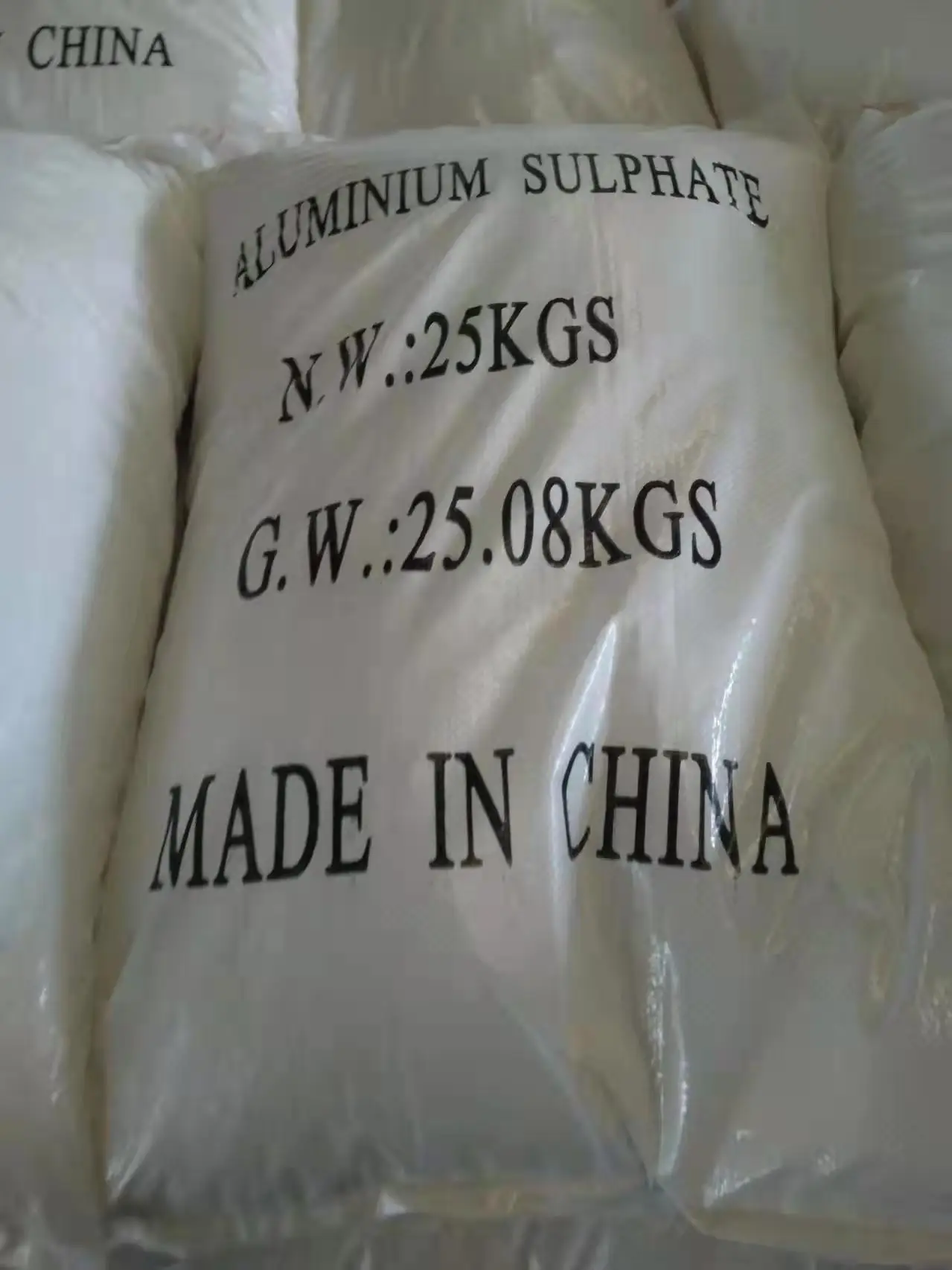 Non-Fe Aluminum sulphate 17% flake