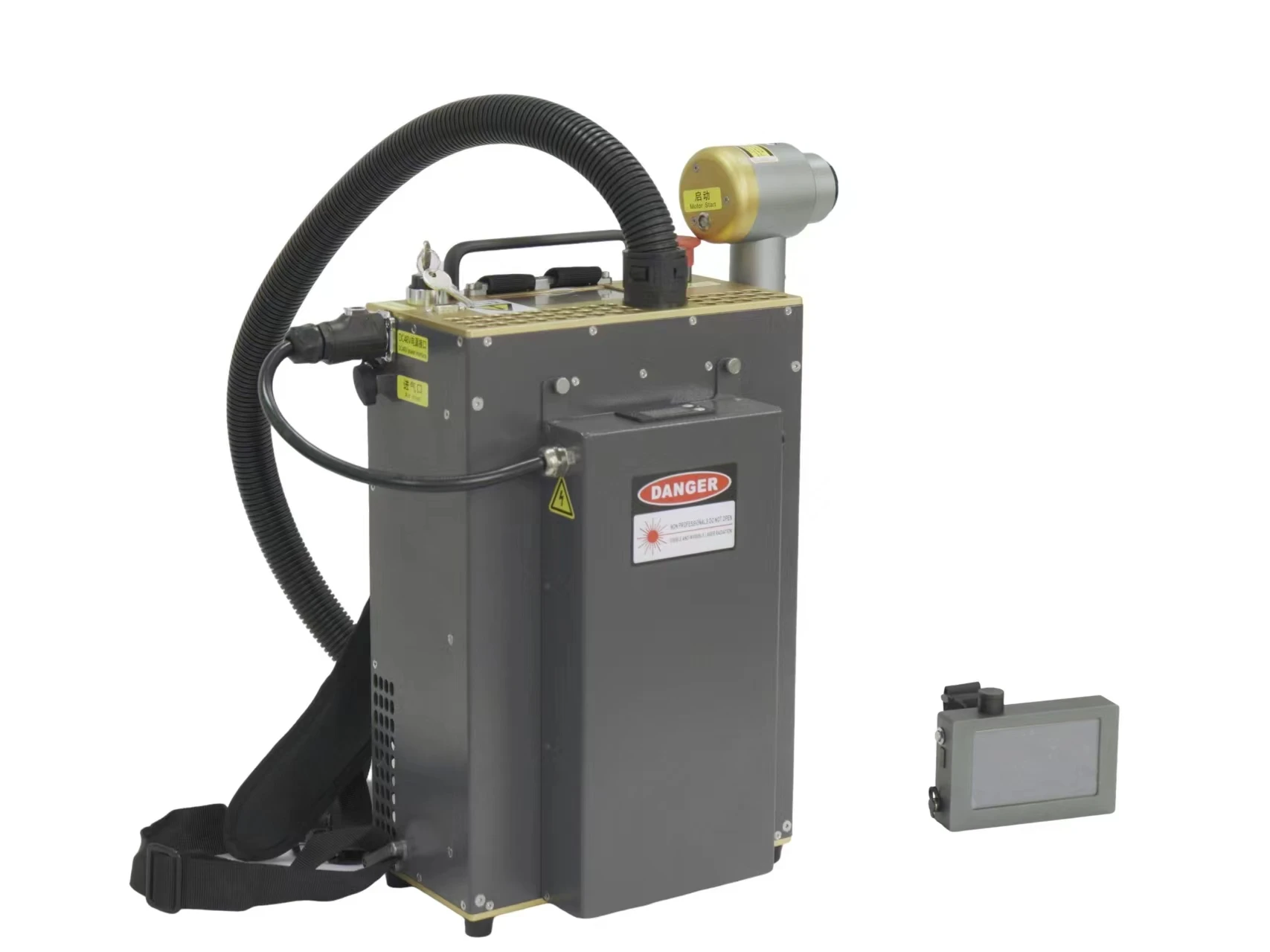 Selling Fast Speed 300w Backpack Pulsed Laser Cleaning Machine with Battery Air Cooled