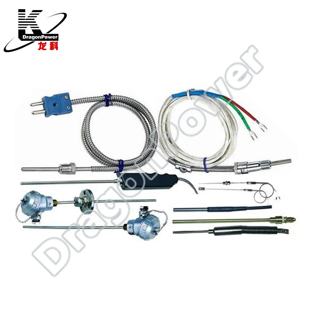 High Temperature Sensor thermocouple k type stainless steel probe bending