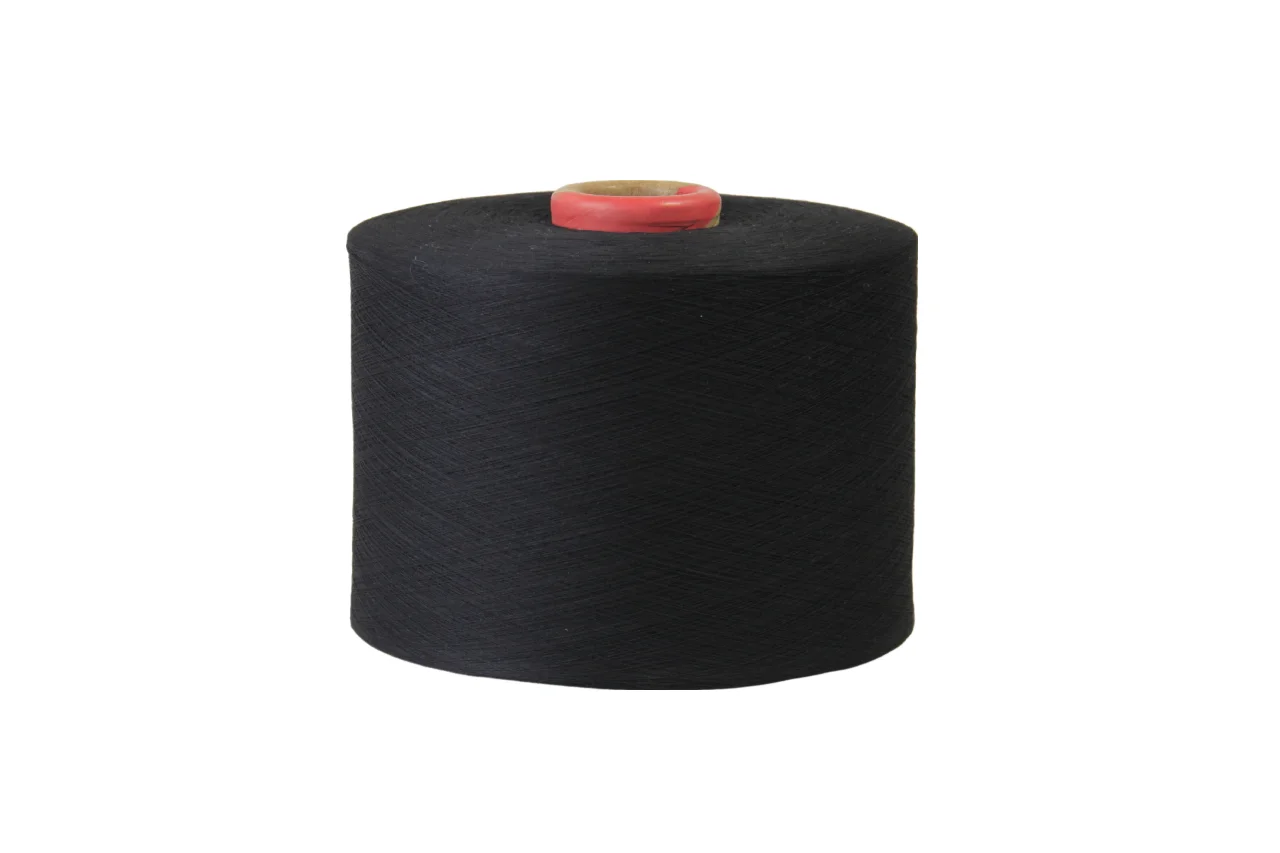 Gloves knit yarn for sale recycled cotton yarn soft polyester Knitting pc 30 Cotton/70 polyester blended yarn For weaving